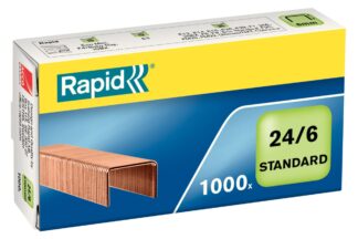 Staples Standard 24/6 | Copper plated | 1000x