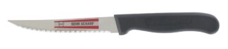 Steak knife 110 mm | Stainless steel | Black