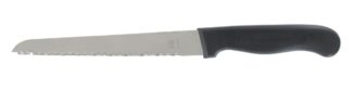 Steak knife 180 mm | Stainless steel | Black