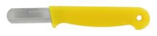 500 yellow steel strip knives | Rounded blade
