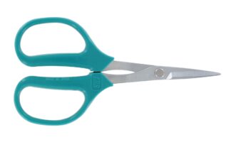 Handwerkschaar | 125 mm | Gebogen | Blauw/groen