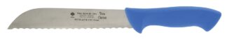 Knife | HACCP 210 mm | Stainless | Serrated | Blue