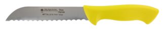 Knife | HACCP 180 mm | Stainless | Serrated | Yellow