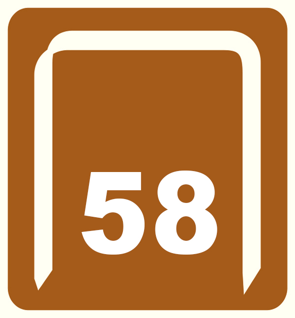 Niet nr. 58 Niet nr. 58 symbol